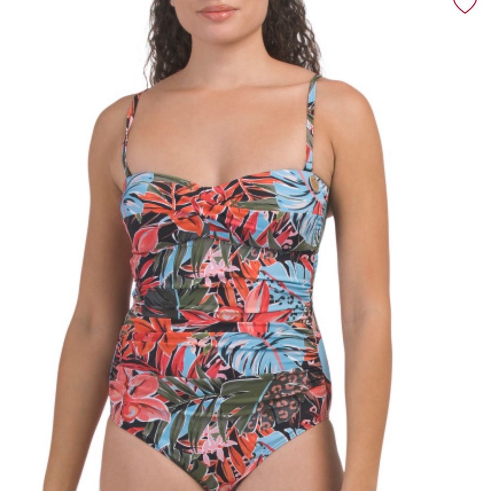 One Print Women's One Piece Swimsuit-NWT